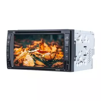 2Din 6.2 с DVD-радио для автомобиля, автомобильный мультимедиа, дюймовый FM Bluetooth, управление на руле, функция зеркала заднего вида 1PCS