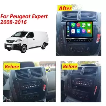 2Din Android Car Multimedia для Peugeot Expert 2007 - 2016 новейший двухкнопочный GPS мультимедиа видеоплеер головное устройство радио стерео