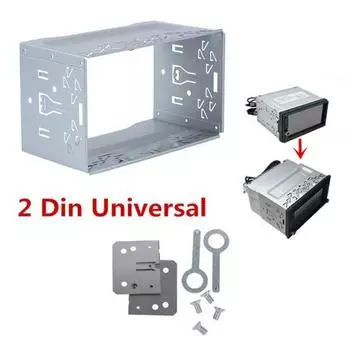 2Din Универсальный автомобильный DVD-плеер Стерео Радио Рамка Крепление Установка лицевой панели