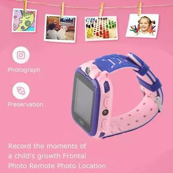 2G Детские умные часы LBS позиционирование Поддержка детских телефонных часов SOS Оповещение Фотосъемка Игровой режим Класс Удаленное выключение