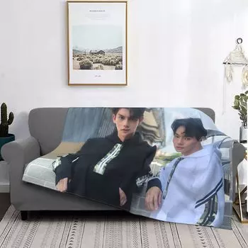 2gether Одеяло Фланель Мягкое Стильное Одеяло Всесезонное Моющееся Одеяло Защита От Холода Милое Одеяло 200x150 см (80 x60 ) чёрный