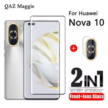 2IN1 для Huawei Nova 10 Pro Защитное стекло для экрана из закаленного стекла