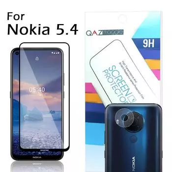 2IN1 для Nokia 5.4 задняя пленка для объектива камеры + защитная пленка для экрана защитное закаленное стекло Nokia 5.4