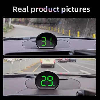 2inch LED GPS Heads Up Display KM/H Universal System Speedometer Big Fonts Digital Electronic Dashboard Automotive Accessories