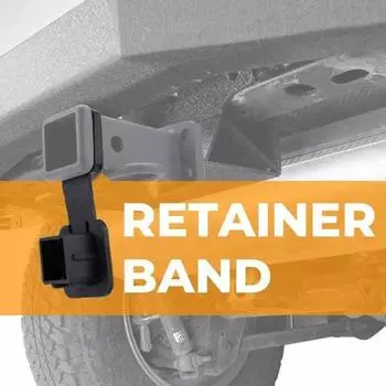 2Inch Trailer Hitch Receiver Cover Plug Rubber Tow Plug Tube Caps Protectors for 2 Trailer Hitch Receivers