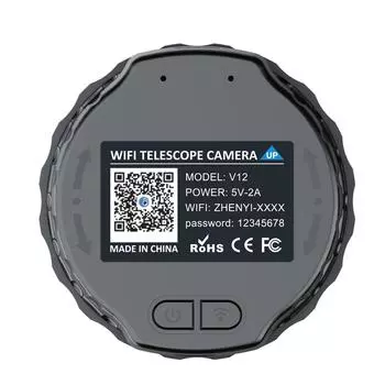 2K 4 миллиона HD WiFi камера окуляра телескопа для 25-50 мм телескопов