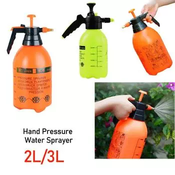 2L 3L Hand Pressure Water Sprayer Gardening Watering Pot Disinfection Spray Bottle Plants Sprinkler Car Wash Spray Watering Can