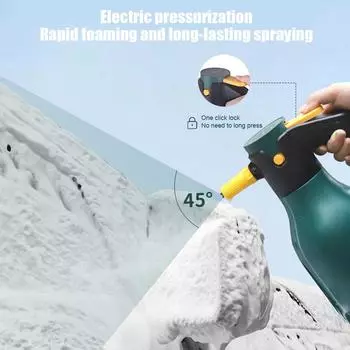 2л электрический распылитель пены большой емкости регулируемый ручной распылитель полив автомобиля чистящие инструменты аксессуары