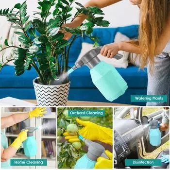 2л автоматический распылитель для растений Mister большой емкости герметичный 2 режима регулируемый перезаряжаемый электрический распылитель поливочное устройство синий