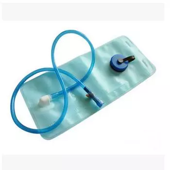 2l Bladder Water Bag Hydration System Backpack Pack Hiking Camping Blue-B