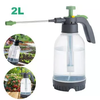 2L Hand Pressure Water Sprayer Jug Sprinkler Manual Air Pump Garden Disinfection Water Sprayer Garden Irrigation Watering Tools