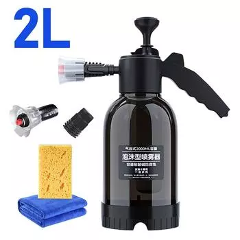2L Электрический/Ручной Насос Мощный Распылитель Пены Электрический Распылитель Пены Насадка Лейка USB Перезаряжаемые Инструменты Для Чистки Автомобиля