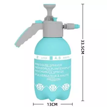 2L Large Capacity Thickened Air Pressure Hand Spray Bottle Home Gardening Watering Cleaning Disinfecting Spray Bottle
