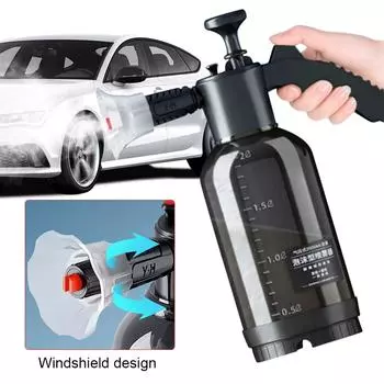 2л ручной насос пенный распылитель с 2 типами насадок бутылка-распылитель для мойки автомобиля бутылка-распылитель высокого давления для мойки автомобиля дома