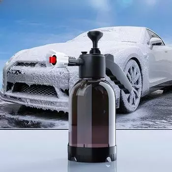 2л ручной насос распылитель пены пневматическая стиральная машина пена для снега пена высокого давления для мойки автомобиля распылитель для чистки автомобиля дома