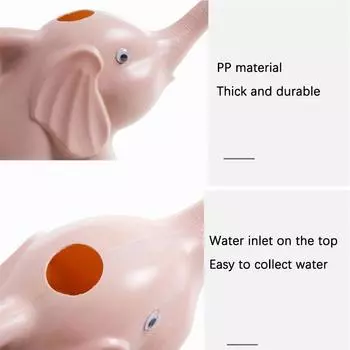 2л слоновий нос пластиковый разбрызгиватель лейка домашние зеленые растения горшок для растений лейка розовый