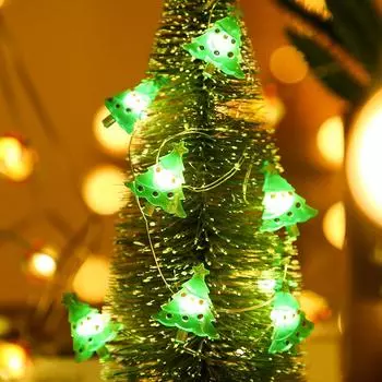 2M 20Leds LED рождественские огни гирлянда на батарейках сказочные огни гирлянда садовая вечеринка рождественская елка гостиная новогодний декор Warm White