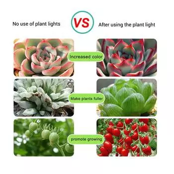 2M 5V USB светодиодная лента для выращивания растений, фитолампа полного спектра для семян, цветов, теплиц, палаток, гидропонных растений, освещение No Waterproof