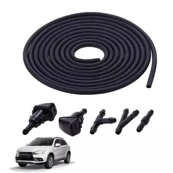 2M шланг для жидкости трубка с 3 шт. разъем омывателя форсунки 2 метра шланг для жидкости с разъемом для Dodge Durango Caliber Jeep Ram CHINA