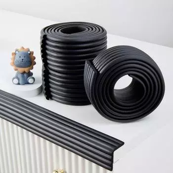 2M супер толстая детская мебель защита стола защитная лента для углов защитный бампер из пенопласта защита для детей 2M чёрный