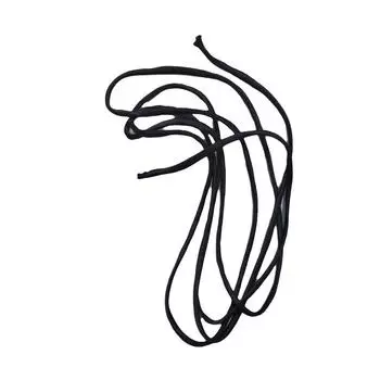 2M свадебное платье застежка-молния веревка ультратонкие атласные ленты завязки новый корсет сзади комплект вечернее платье со шнуровкой чёрный