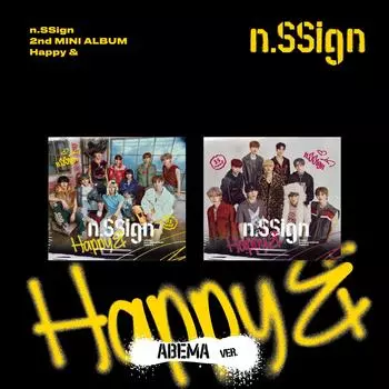 2nd MINI ALBUM n.SSign Happy & (ABEMA #2 ver.) (Korean edition)