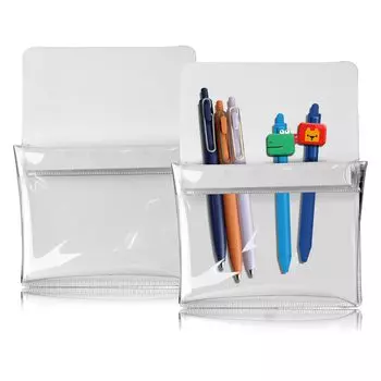 2P Magnetic Pocket Set of 2 Magnetic Pocket Poke Mug Pen Holder Mag Accessories Case Office Organizer Supplies Candle Storage Accessories