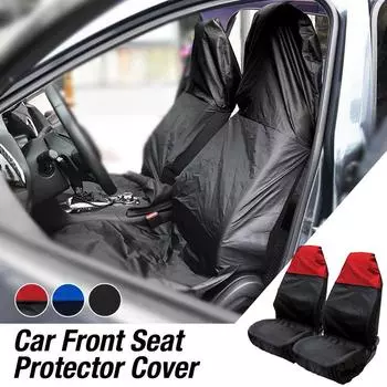 2Pack Car Seat Covers Universal Front Seat Cover Waterproof Oilproof Breathable Car SUV Interior Dustproof Smudgeproof 2024 New красный