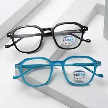 2PACK Children Radiation Protection Glasses Fashion Plain Glasses for Kid Computer Phone Online Course Anti Blue Light Glasses