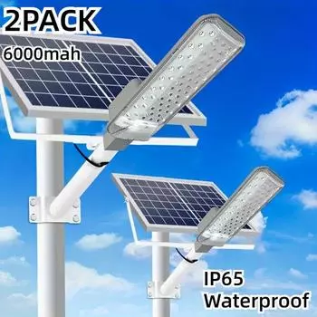 2PACK Солнечный Светильник Уличный Солнечный Светильник Водонепроницаемый Супер Яркий Автоматический Уличный Светильник От Заката до Рассвета Для Гаража Сада