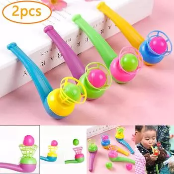 2pc Blow Pipe & Balls Pinata Toy Loot/Party Bag Fillers Wedding/Kids