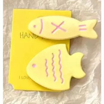 2pc Cute Colorful Good fish Hair Claw Side Clips for Women Girls Kids Child Hairpin Gift Hair Accessories Headwear Ornament