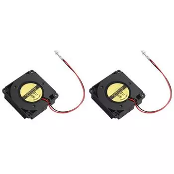 2Pcs 3D Printer Fan 4010 DC 24V Brushless Cooling Turbo Fan 2Pin for Ender-3S1 D