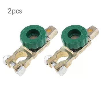 2pcs 8.5CM Zinc Plating Battery Disconnect Switch Car Wagon Multipurpose Breaker Isolator