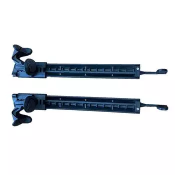 2pcs Adjustable Kayak Footbrace Pedals Foot Pegs Footrest w/ Rudder Control