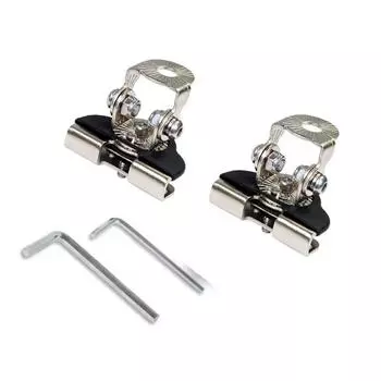 2Pcs Adjustable Pillar Car Hood Light Bar Bracket Work Light Mount Bar LED Light Setup
