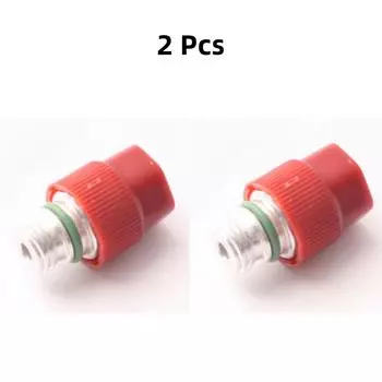 2pcs air conditioner hose High pressure service valve 52458184 for buick cadillac chevy gmc