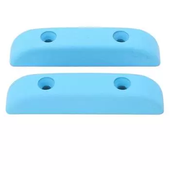 2Pcs Bass Thumb Rest Metal Fatigue Relieving Guitar Finger Rest for Performers Bands Silver синий