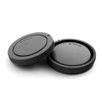 2PCS Camera Body Cap And Rear Lens Cap For E Mount NEX-7 NEX5N NEX-6 A6000 A7 A7R A7II Cameras Video Replacement Bundle1