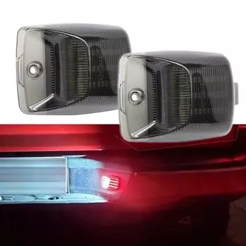 2PCS Canbus для Toyota Tacoma 2005-2015 Tundra 2000-2013 светодиодные фонари номерного знака белые красные лампы без ошибок