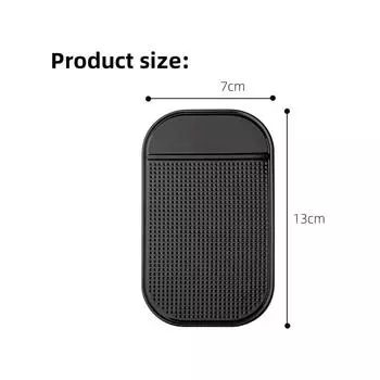 2PCS Car Dashboard Silicone Anti-Slip Pad Phone Storage Holder Car Non-Slip Sticky Pad Phone Mount Car Interior Accessories