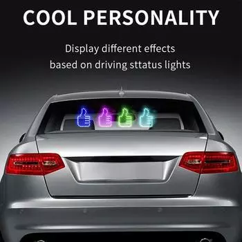 2Pcs Car Finger Light With Remote Car Finger Light Car Gadget Light With Remote Easy Installation