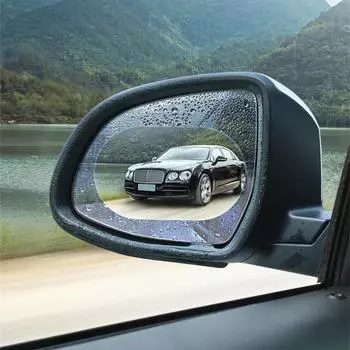 2PCS Car Rearview Mirror Rainy Day Nano Seamless Rain Film Car Mirrors Special Antifog Side Window Film Waterproof Film
