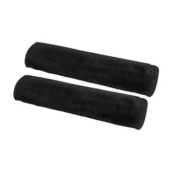 2PCS Car Seat Belt Cover Seatbelt Shoulder Pad Cushions Fit for All Cars and Backpack Soft Faux Sheepskin Car Seat Belt Pads фиолетовый