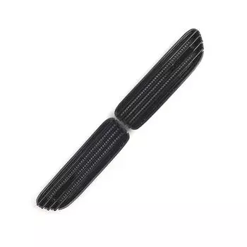 2Pcs Car Side Vents Body Air Flowing Inlet Grille Spoiler Trim Cover Compatible For 3 Series E46 M3 2001-2006 51137895914 чёрный