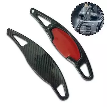 2Pcs Car Steering Wheel Paddle Gear Shift Paddles Accessories ABS Extension Shifter Assistance For 11Th Gen Honda Civic 2024