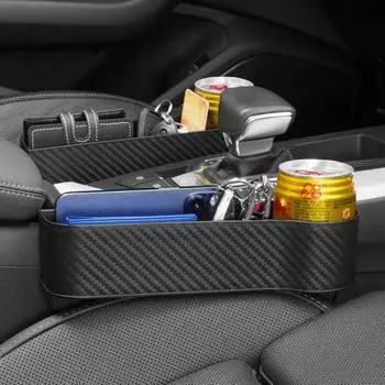(2pcs)Car Storage Box Interior Products Seat Center Console Gap Storage Box Cup Holder Car Gap Storage Box Sorting Box