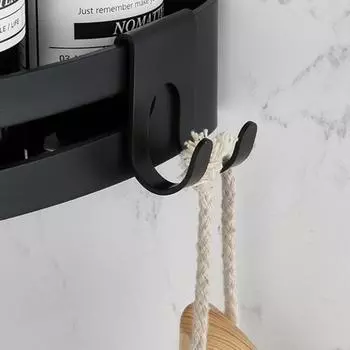 2Pcs Coat Hook Heavy Duty Punch-free Mini Aviation Aluminum Free Hole Towel Wall Rack for Kitchen серебряный