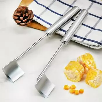 2pcs Corn Cob Peeler Corn On The Cob Remover, Fast And Safe For Home Kitchens, Restaurant Chefs, Outdoor Dining Enthusiasts