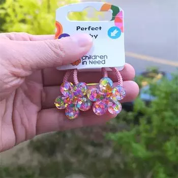 2PCS Cute Star Flower Grape Princess Cartoon Headwear Kids Elastic Hair Bands Baby Headdress Children Ropes Girls Accessories